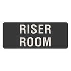 Riser Room Label