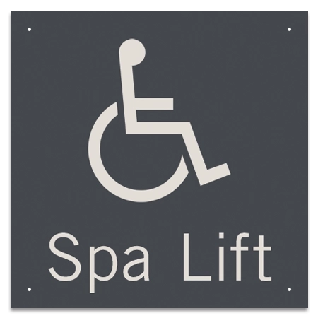 Spa Lift w/ISA Symbol