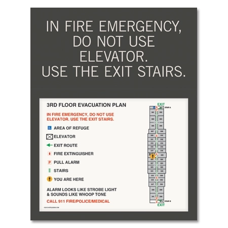 Standard Elevator Evacuation Plans - NYC Compliant