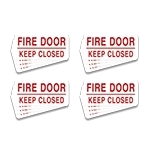 Fire Door - Keep Closed Label - 16 Pack