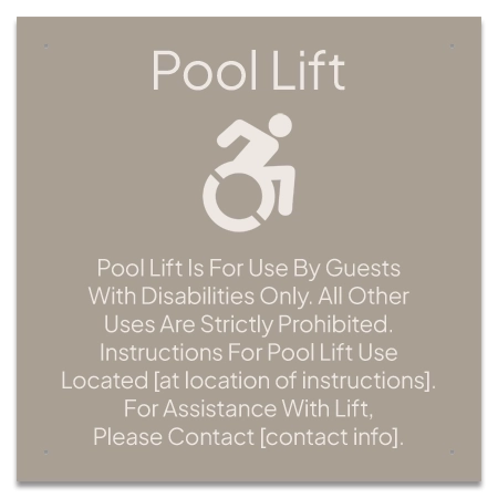 Pool Lift Rules w/Dynamic ISA Symbol