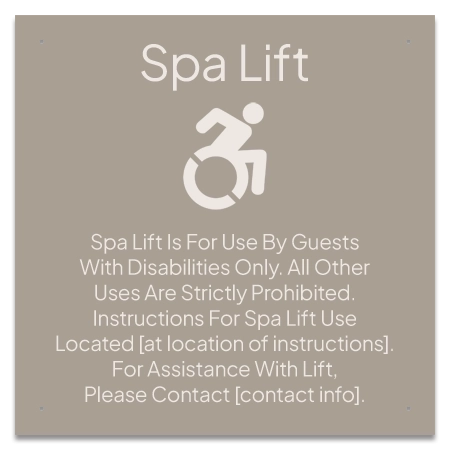 Spa Lift Rules w/Dynamic ISA Symbol