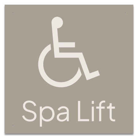 Spa Lift w/ISA Symbol