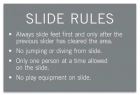 Arkansas Slide Rules Sign