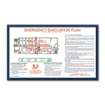 Bordered Evacuation Map