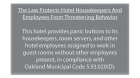 CA Housekeeper Protection Notice - Self Adhesive - 8 Pk