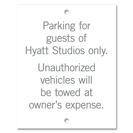 Guest Parking Only Sign