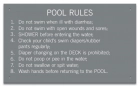 MAHC Pool Hygiene Rules Sign