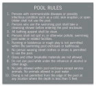Michigan Swimming Pool Rules