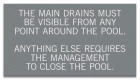 Montana Main Drain Must Be Visible Sign