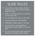 Montana Slide Rules Sign