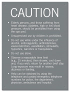 New York Spa Rules Sign