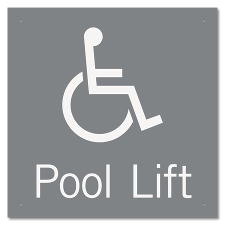 Pool Lift w/ISA Symbol