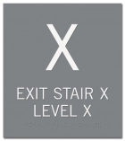 Stairway ID Sign - NYC Compliant