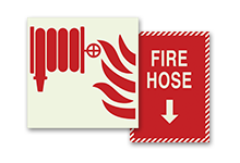 fire hose signs