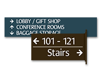 overhead signs