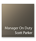 Manager On Duty Sign