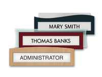 nameplate signs
