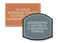 4/5-line (extended) room sign