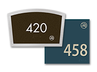 no smoking room number signs