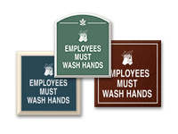 bathroom etiquette signs