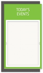 2-Line Informational Sign w/ Insert Window