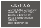 Arkansas Slide Rules Sign