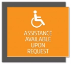 Assistance Available Upon Request - ISA Symbol