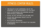 Fitness Center Safety Rules