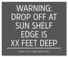 Florida Sun Shelf Warning Sign