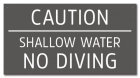 Maricopa County, Arizona No Diving Sign