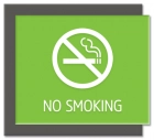 No Smoking Sign with Symbol
