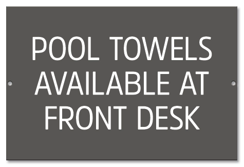 Policy/Information Sign