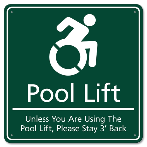 Pool Lift - Unless You Are Using The Pool Lift... - LargeDynamic ISA Symbol