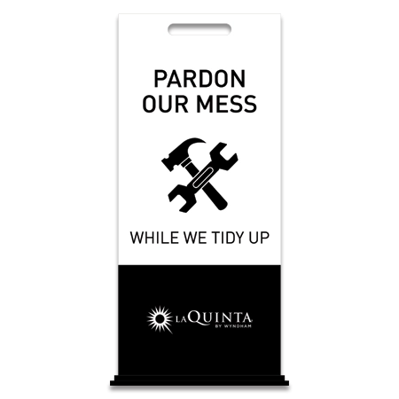 Renovation Free-Standing Floor Sign