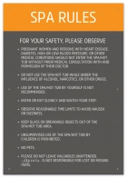 Spa Rules