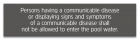 Tennessee Communicable Disease Pool Sign