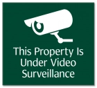 Video Surveillance Sign - Acrylic