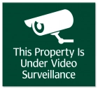 Video Surveillance Sign- Fiberbrite