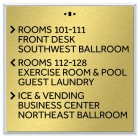 10-Line Directional Sign