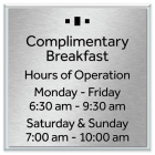 7-Line General Informational Sign