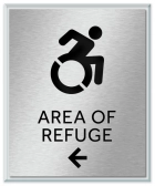 Accessible Direction Sign w/ Dynamic ISA