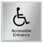 Accessible Information Sign w/ISA Symbol