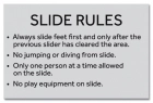 Arkansas Slide Rules Sign