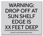 Florida Sun Shelf Warning Sign