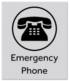 Illinois Emergency Phone Sign