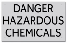 Indiana Hazardous Chemicals Sign