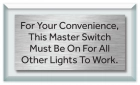 Master Switch Sign