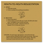 Mouth-to-Mouth Resuscitation Sign