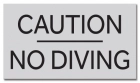 Ontario Canada No Diving Sign